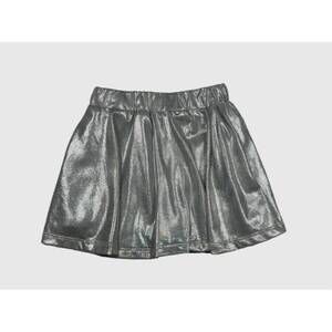 NEW EMMA JEAN girls' blakely sparkle skort in silver